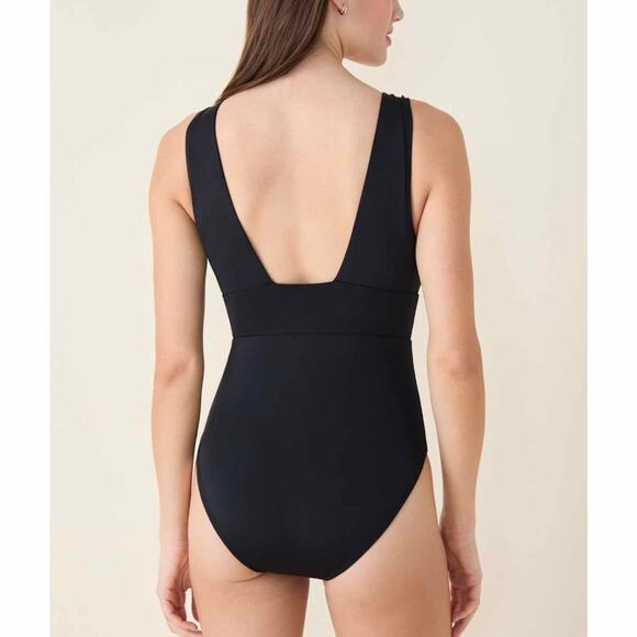 Andie Mykonos Small Long Torso Black One Piece Swimsuit LT - Picture 10 of 10
